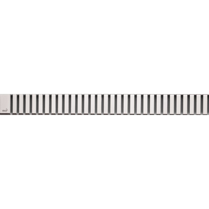 Решетка ALCAPLAST LINE-1150L для водоотводящих желобов (APZ1, APZ4, APZ12) дизайн LINE
